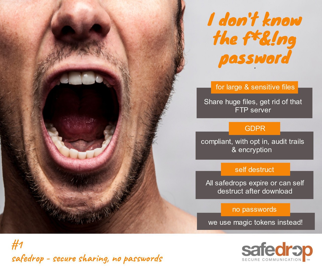 safedrop - no passwords