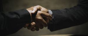 investors handshake
